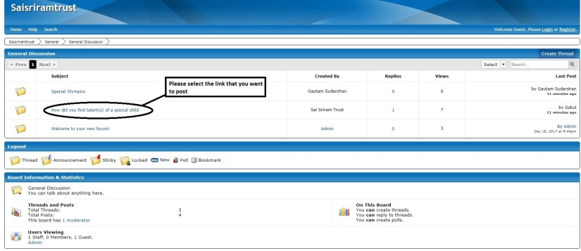 FireShot Capture 008 - General Discussion I Saisriramtrust_ - http___saisriramtrust.freeforums.n